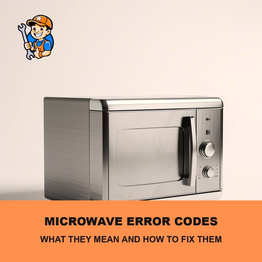 Microwave Error Codes: What They Mean and How to Fix Them