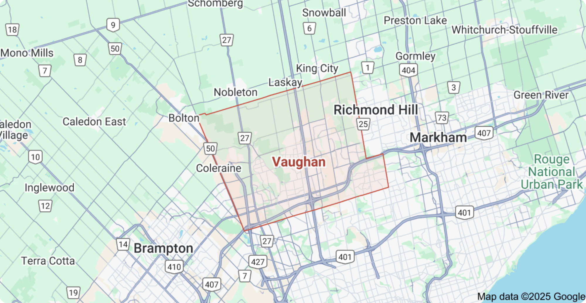 Vaughan map