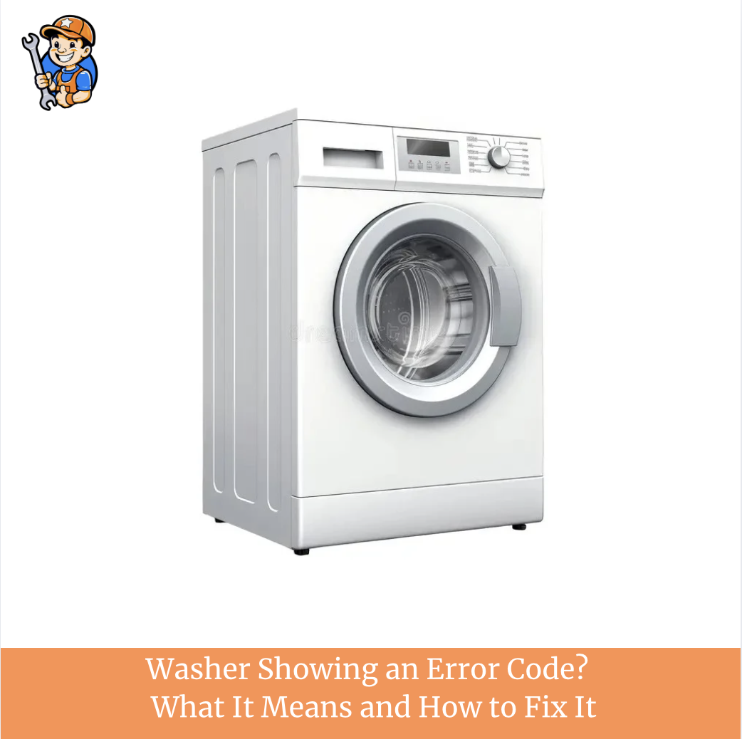 Washer Showing an Error Code? Here’s What It Means and How to Fix It