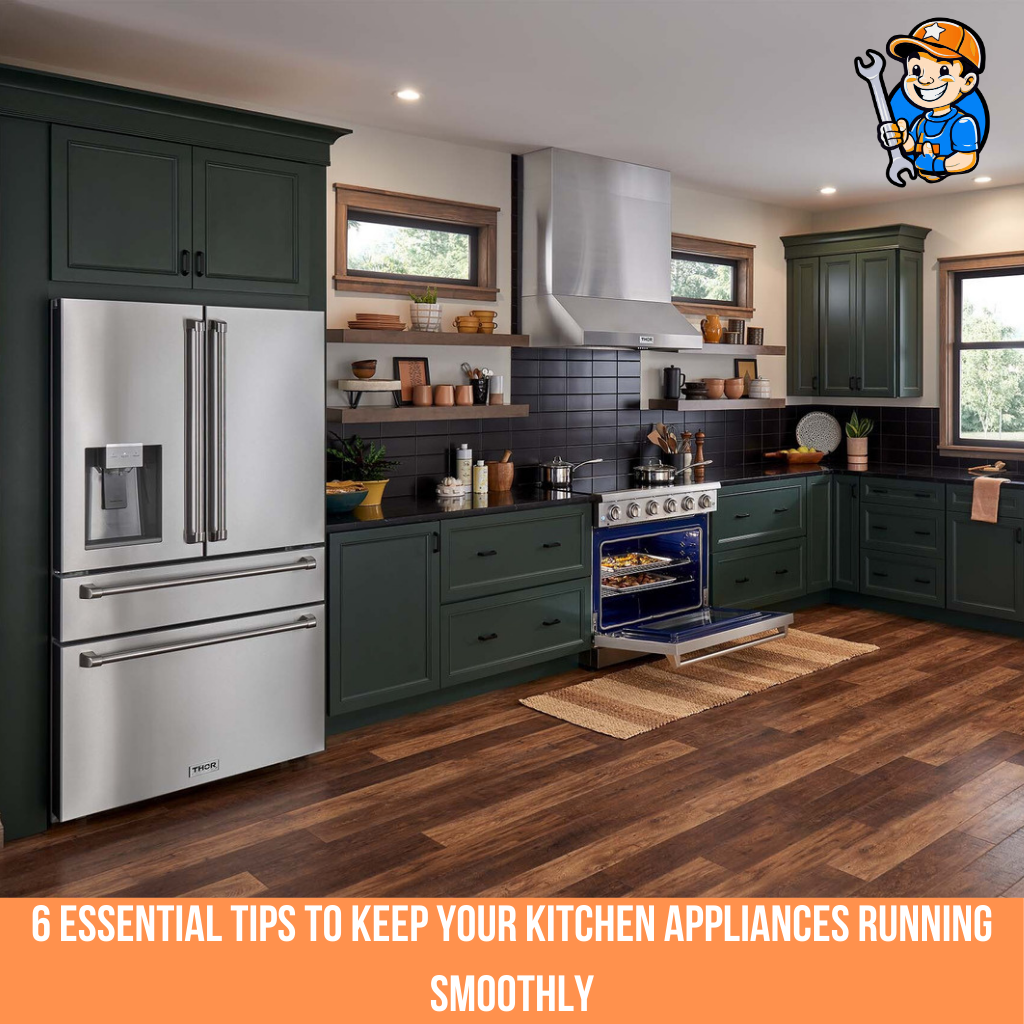 6 essential tips to keep your kitchen appliances running smoothly