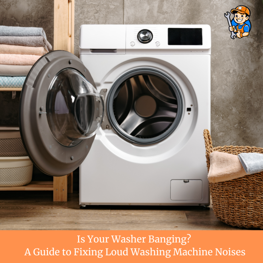 Is Your Washer Banging? A Guide to Fixing Loud Washing Machine Noises