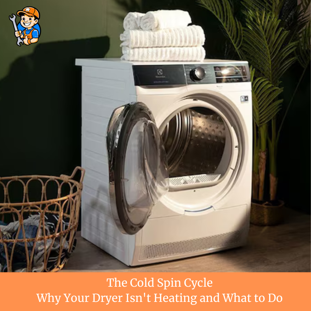 The Cold Spin Cycle: Why Your Dryer Isn't Heating and What to Do