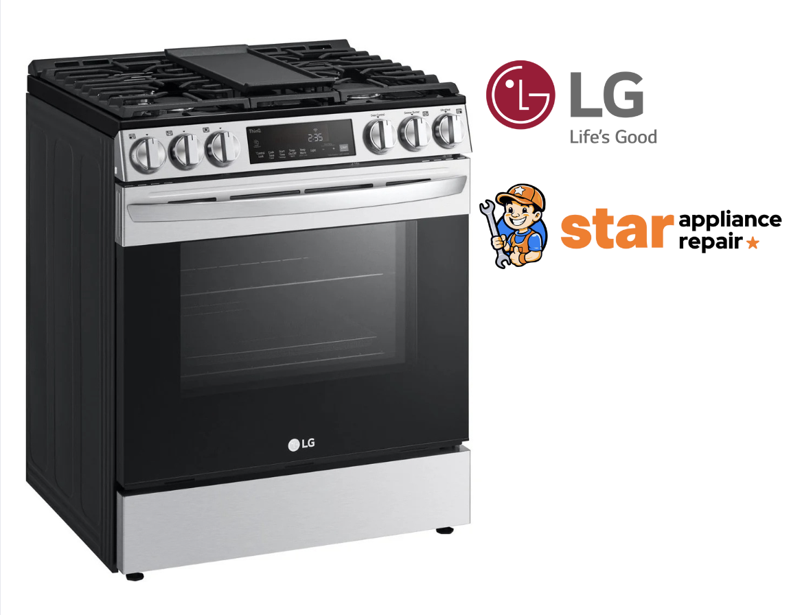 LG Stove & Oven repair at star appliance repair 