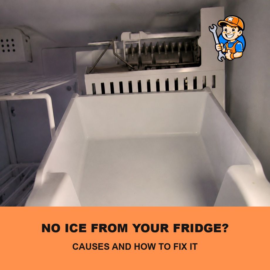 No ice why your refrigerators ice maker isn't working