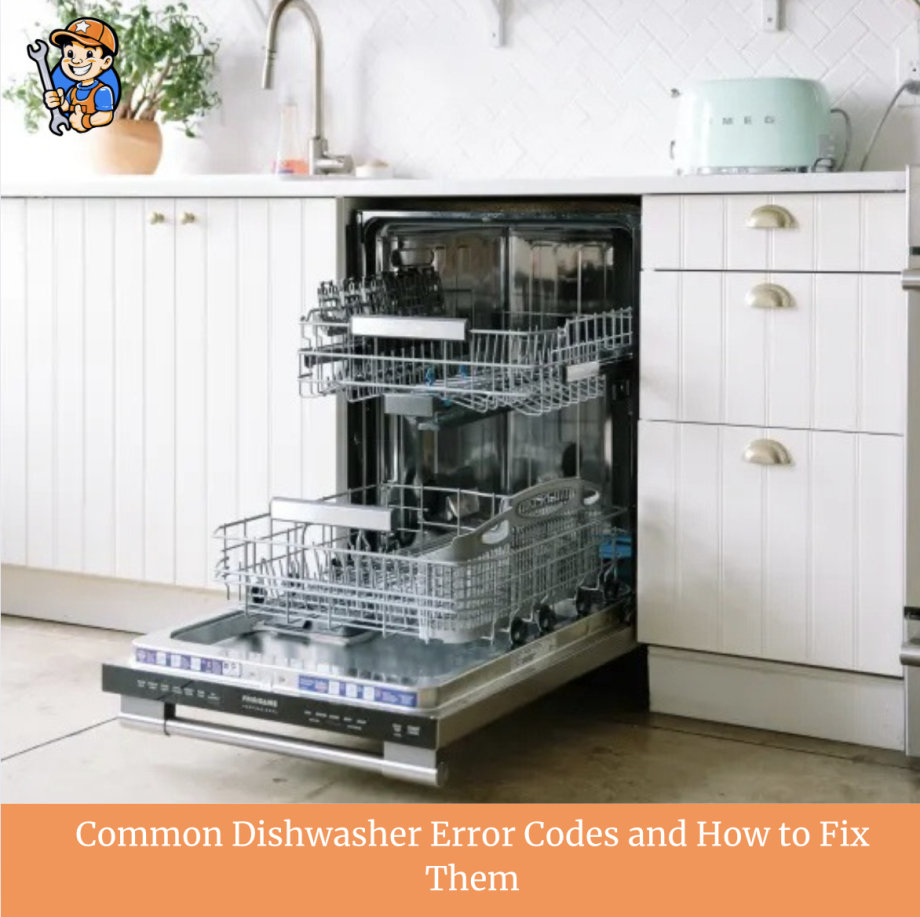 common dishwasher errors Star Appliance Repair Toronto