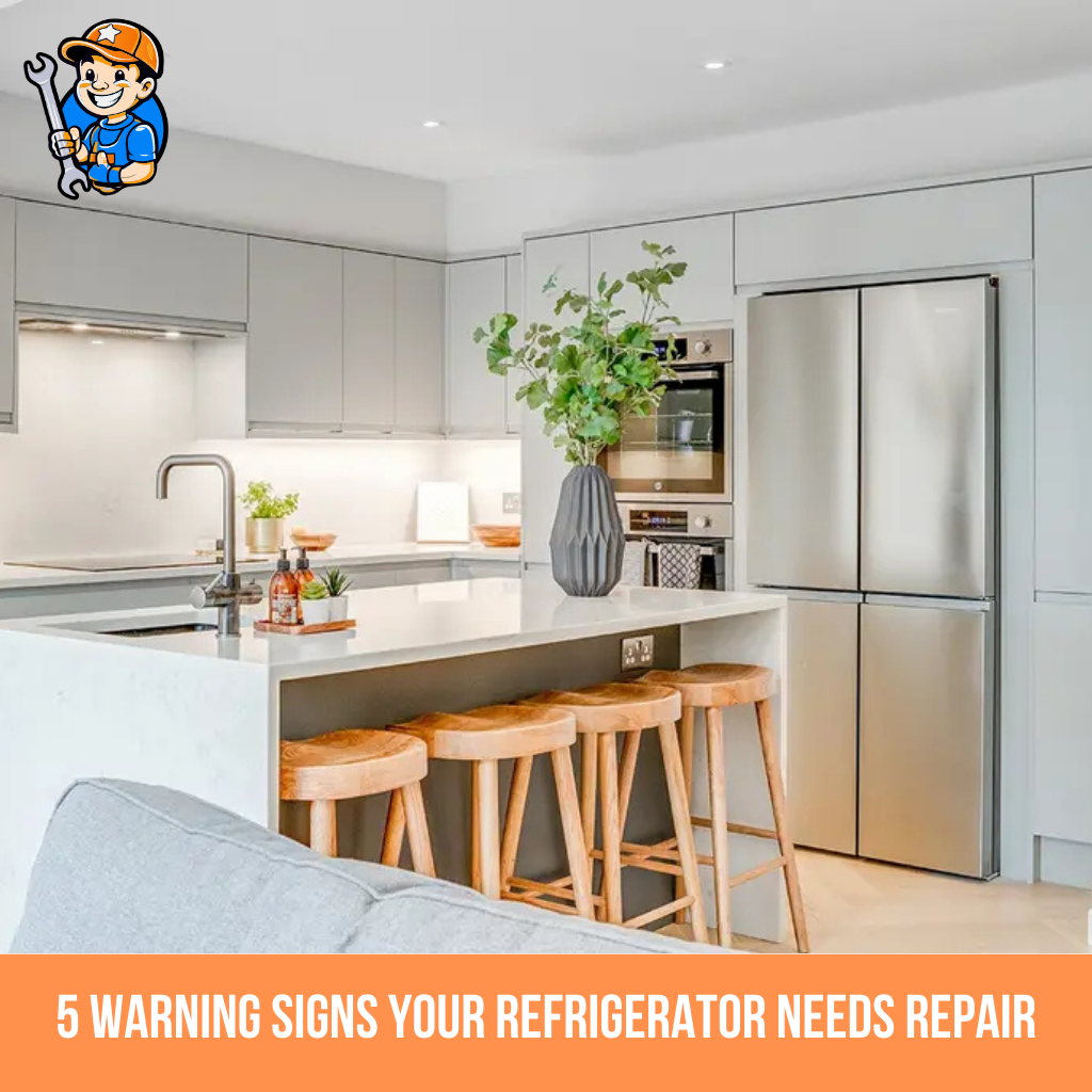 5 warning signs your refrigerator needs repair