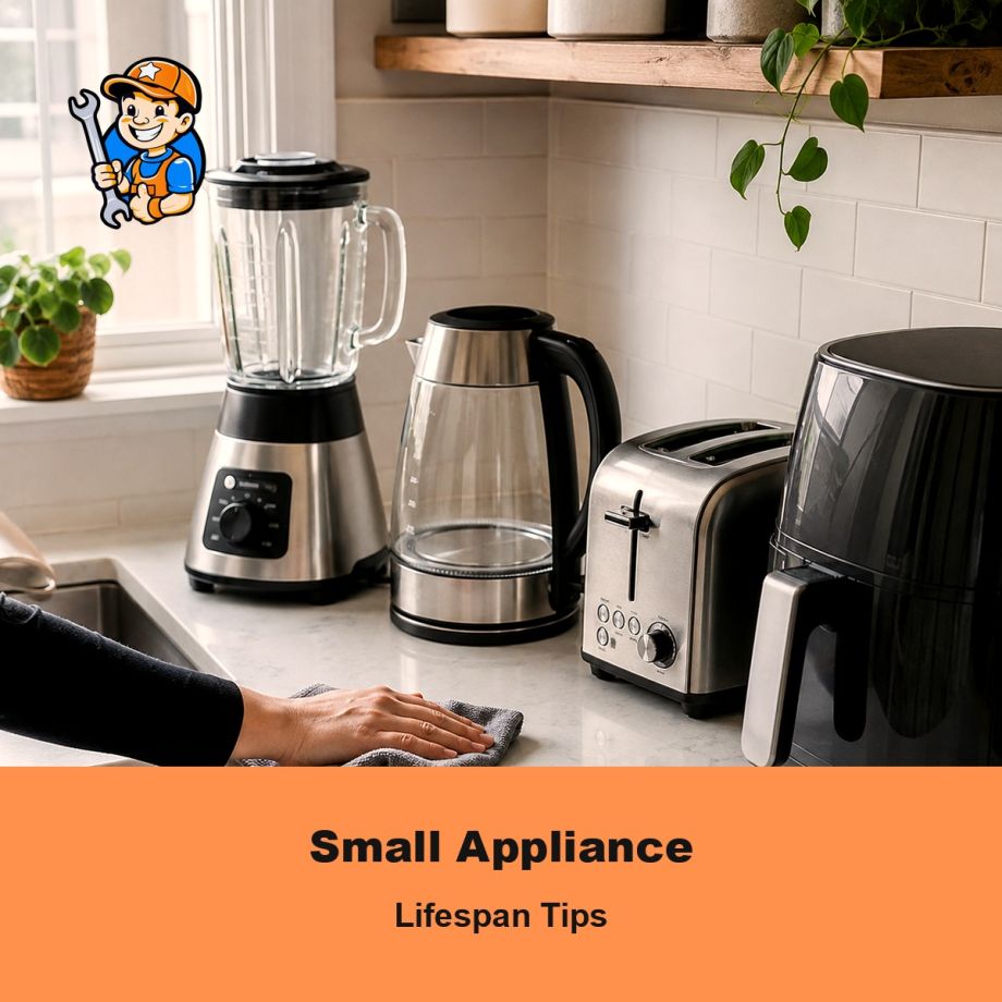 Extending the lifespan of your small kitchen appliances