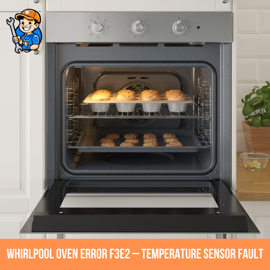 Whirlpool oven error F3E2