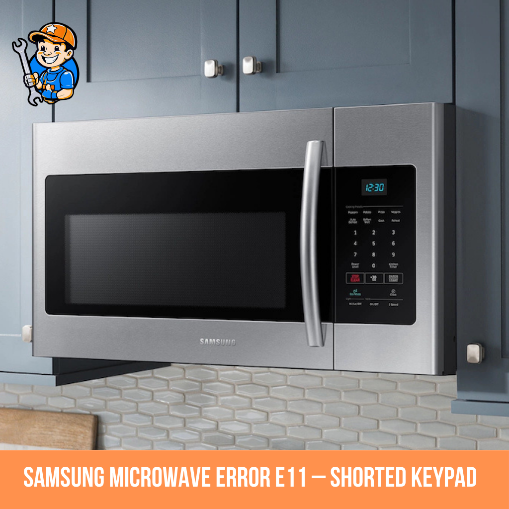 Samsung microwave Error E11