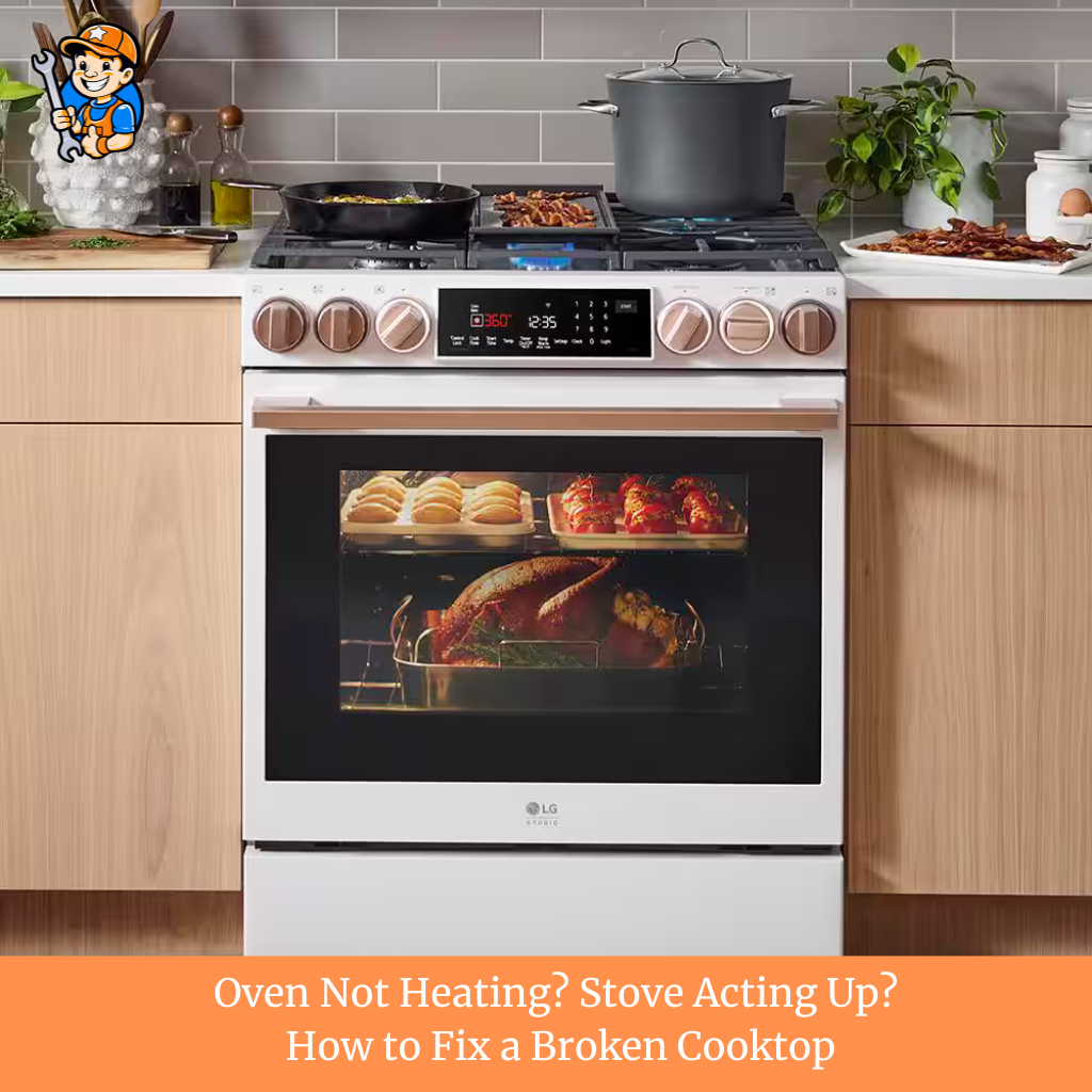 Oven Not Heating? Stove Acting Up? How to Fix a Broken Cooktop