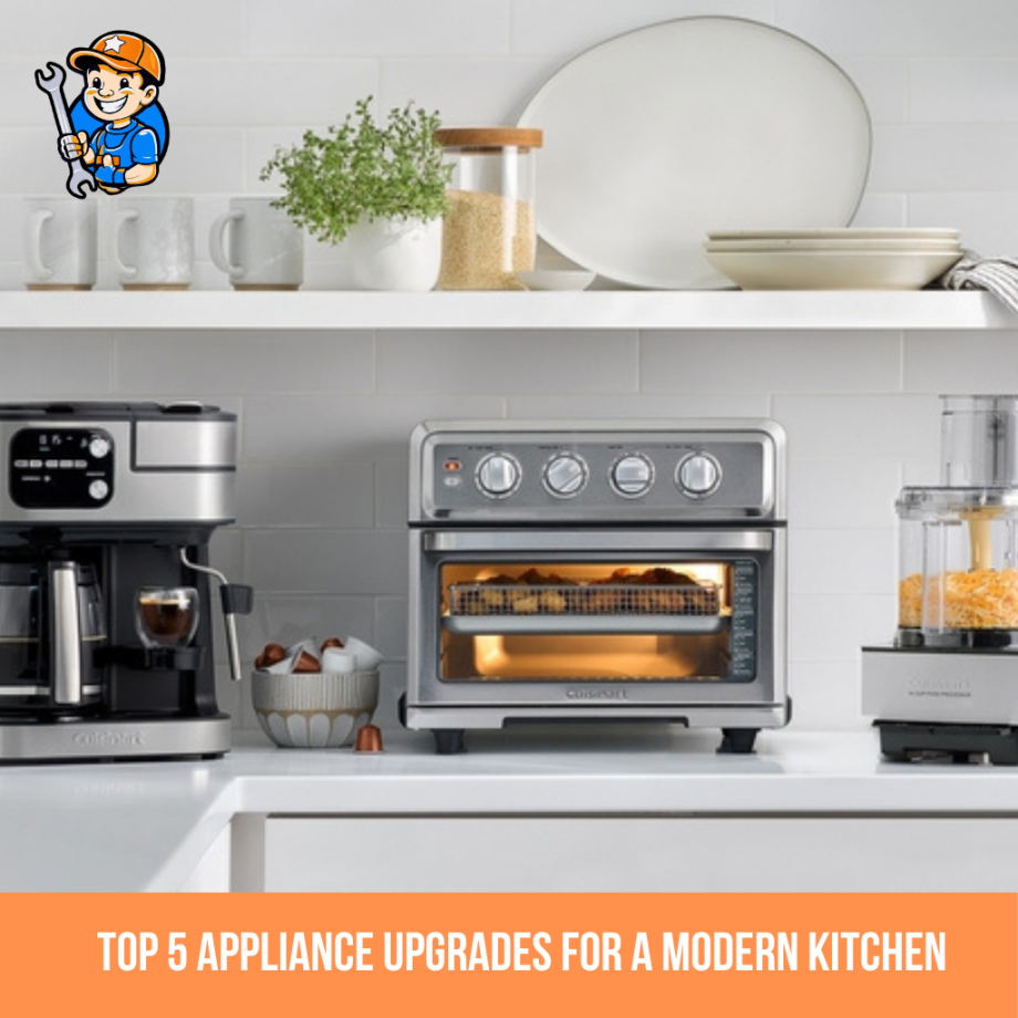 Top 5 appliance upgrades for a modern kitchen  