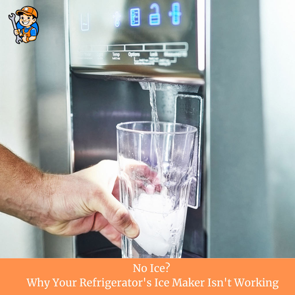 No Ice? Why Your Refrigerator's Ice Maker Isn't Working