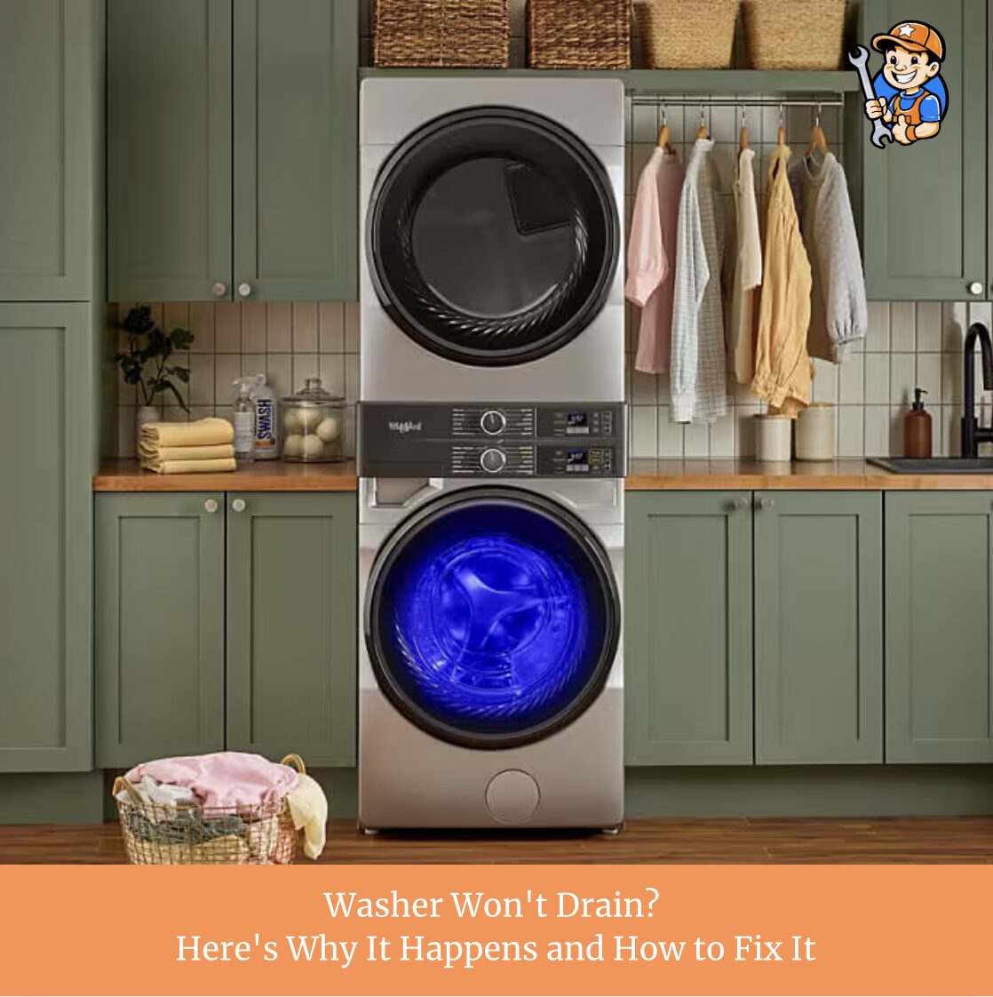 Washer Won't Drain? Here's Why It Happens and How to Fix It 1 Washer not draining repair in Toronto