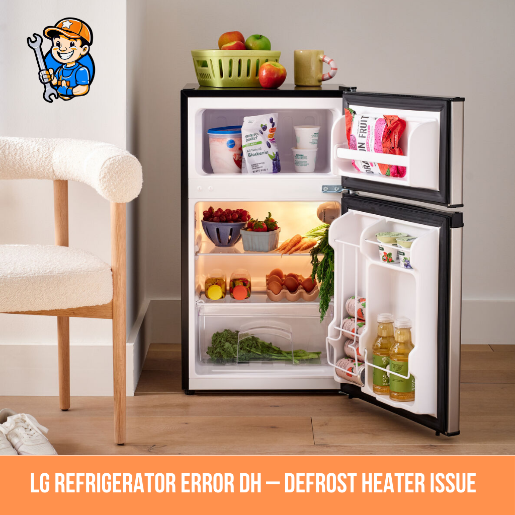 LG Refrigerator Error dH: What It Means & How to Fix It 1 LG refrigerator Error dH