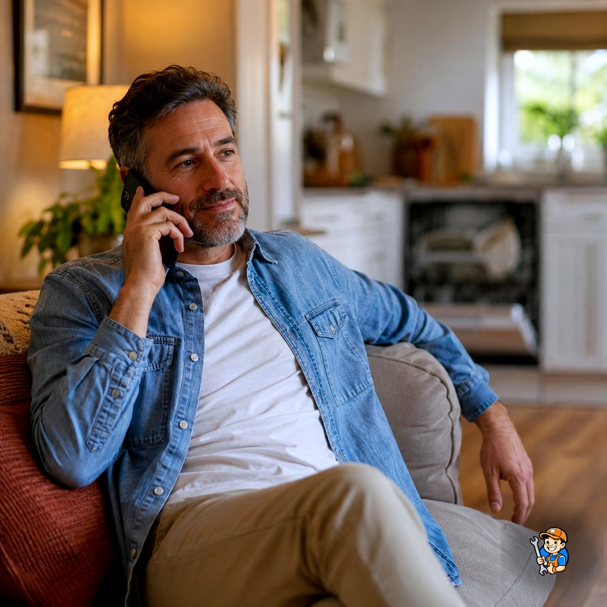Get Same-Day Appliance Repair in Burlington With No Hassle 2 Homeowner booking a same-day appliance repair with one phone call