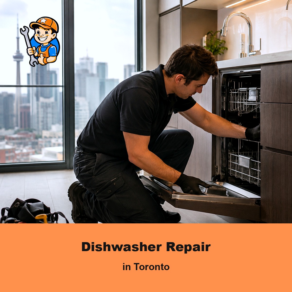 Expert dishwasher repair in Toronto