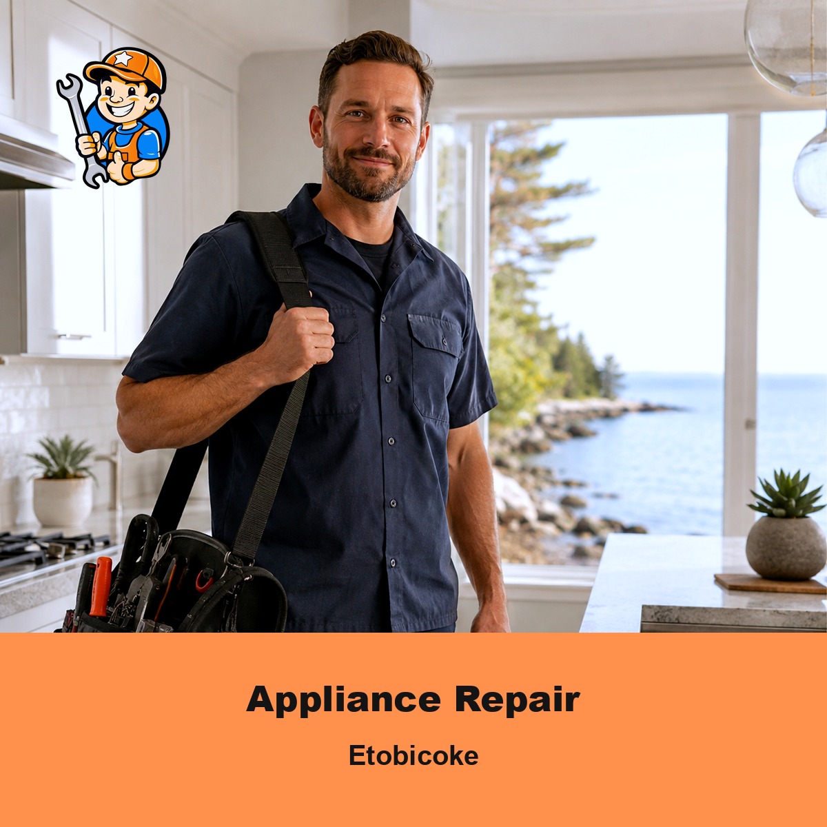 Appliance Repair Etobicoke – Trusted Experts, Fast Service 1 Trusted technician providing fast appliance repair service in Etobicoke