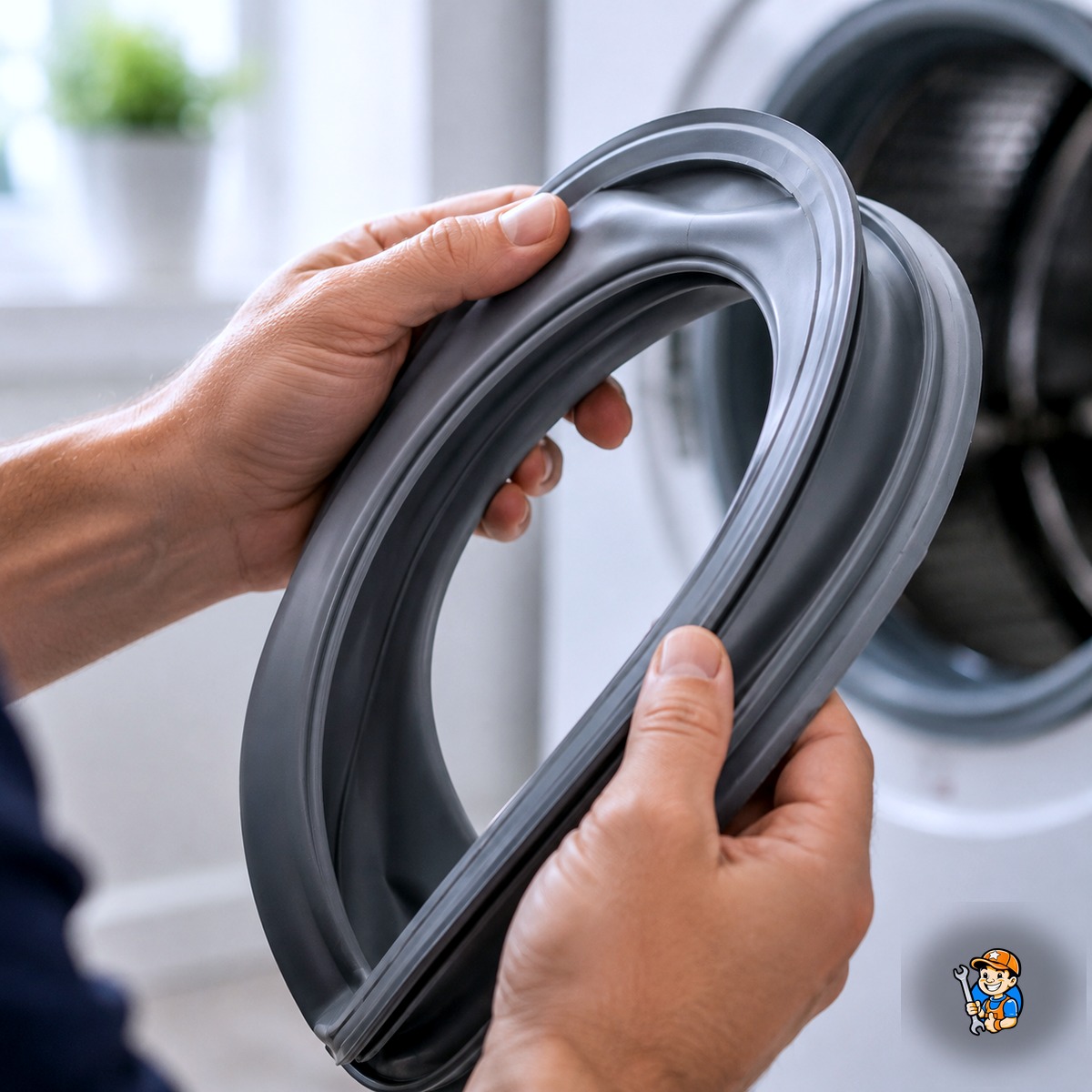 Markham’s Most Reliable Repair Solutions for Your Home 4 Technician holding a quality replacement door seal component