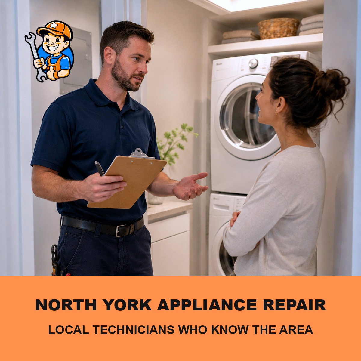 Why North York Residents Trust Local Appliance Repair Services 1 Local appliance repair technician serving North York homes and condos
