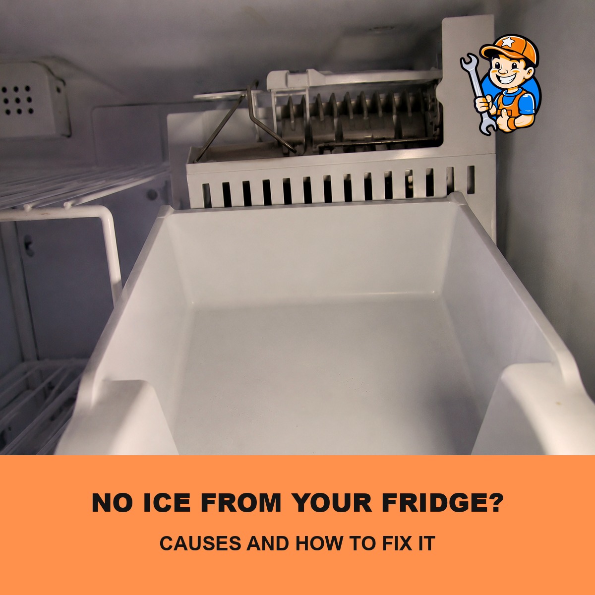 No ice why your refrigerators ice maker isn't working