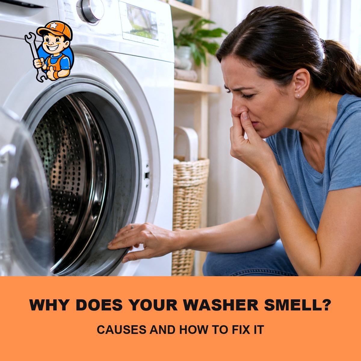 Why Does Your Washer Smell? Common Causes and How to Fix Them 1 Why does your washer smell bad causes and how to fix it