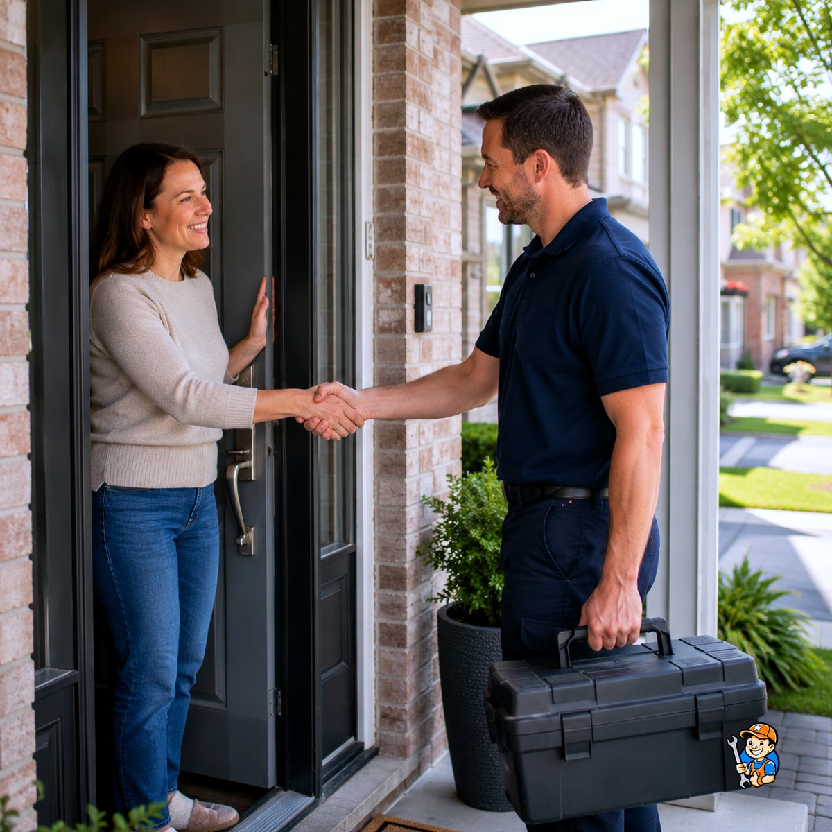 How Same-Day Repair in Pickering Saves You Time 4 Technician arriving within a confirmed appointment window in Pickering