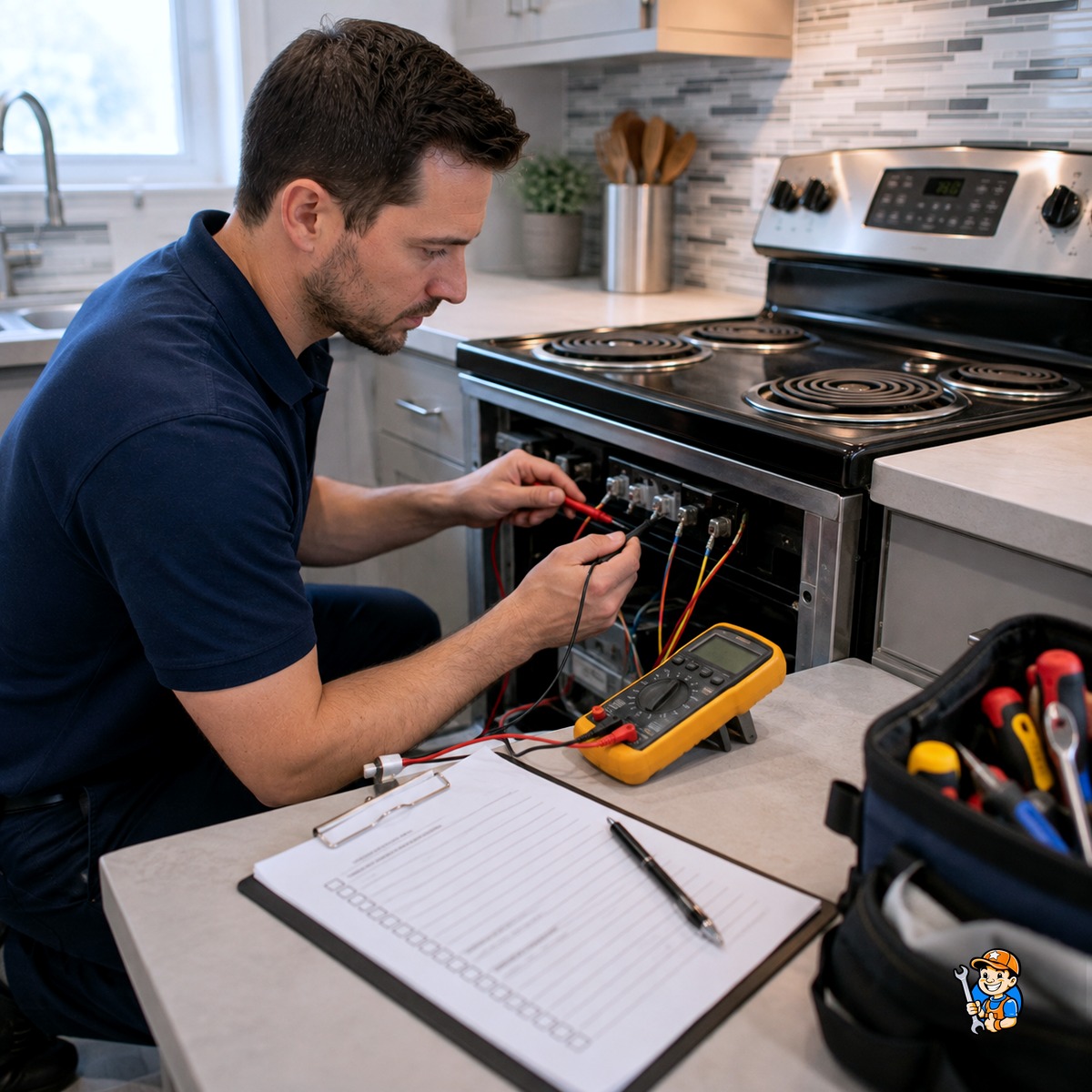 Scarborough Families Trust Star Appliance for These Reasons 2 Technician providing a consistent, thorough diagnosis in a Scarborough home