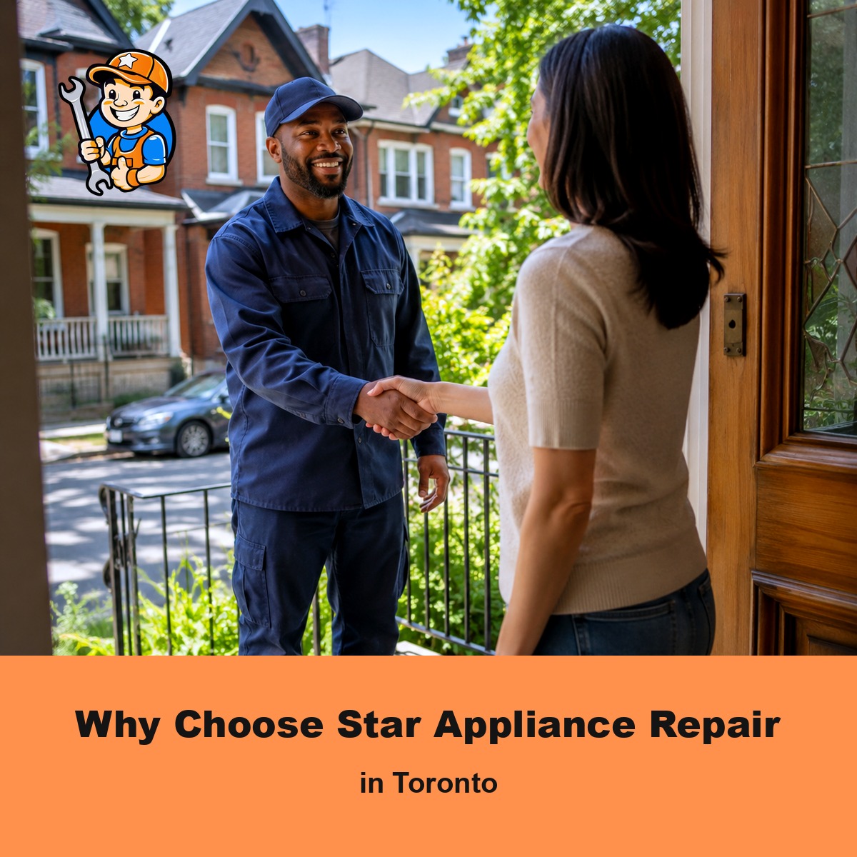 Why Choose Star Appliance Repair in Toronto 1 Technician providing consistent appliance repair service across Toronto
