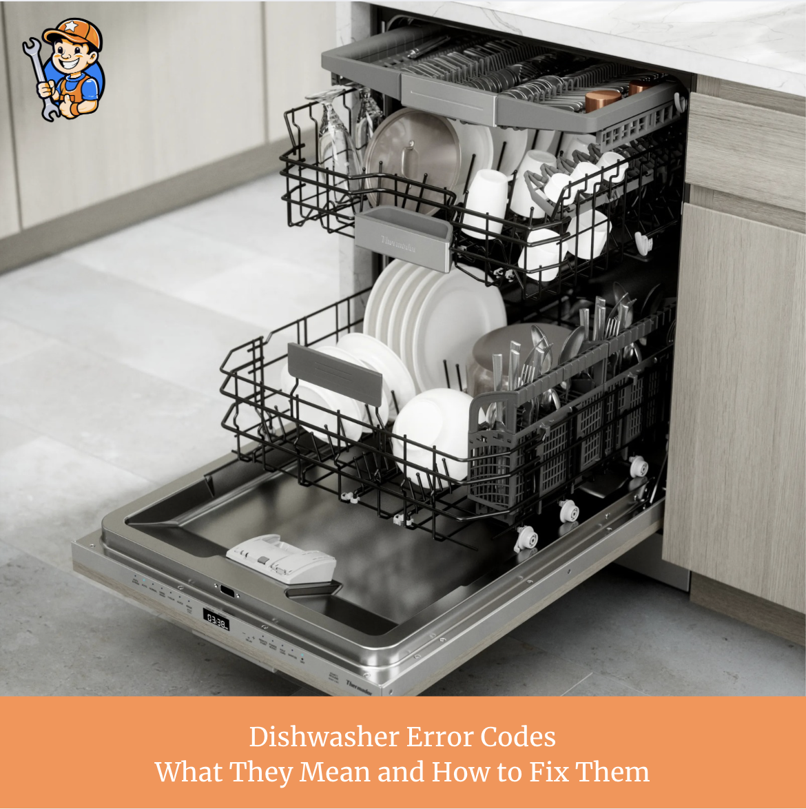 Dishwasher Error Codes: What They Mean and How to Fix Them